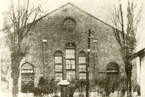 세 번째 예배당(로마네스크식 염정동벽돌예배당, 1910) 
